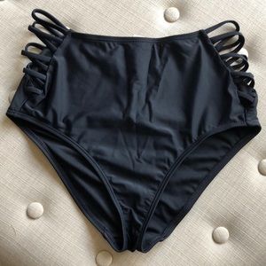 XOXO high waist bikini bottom